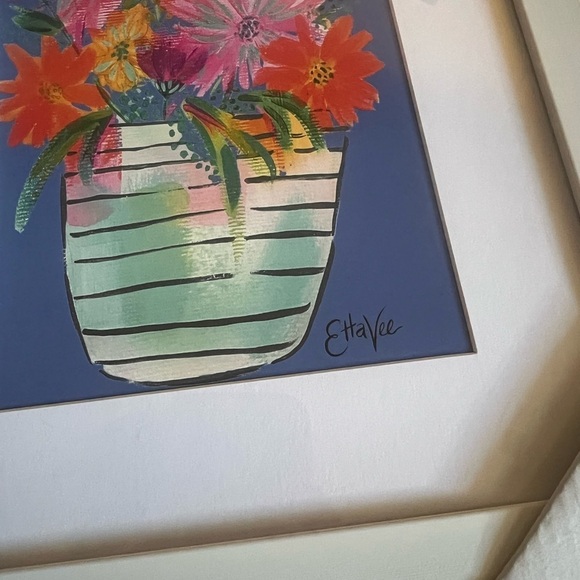 NWT EttaVee Jessi Raulet 10” x 13” pretty bouquet portrait - Picture 4 of 5